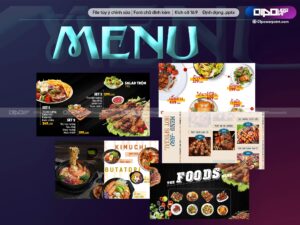 Mẫu In Ấn Menu