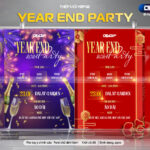 Thiệp Mời Year End Party Áo Dài