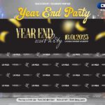 Backdrop/Banner Year End Party 2024