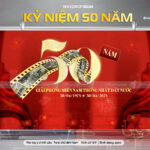 Backdrop/Banner 50 Năm Giải Phòng Miền Nam