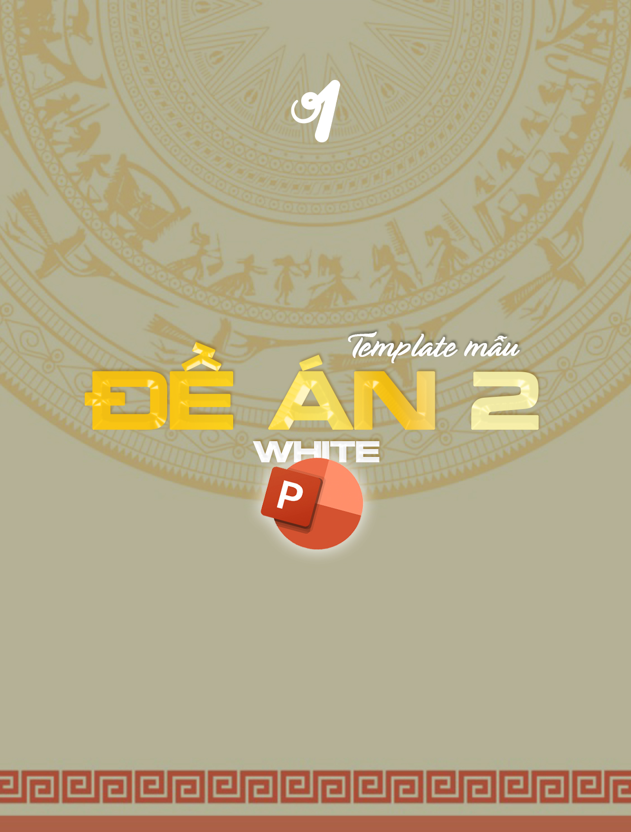 Template Slide Đề Án 2 - White